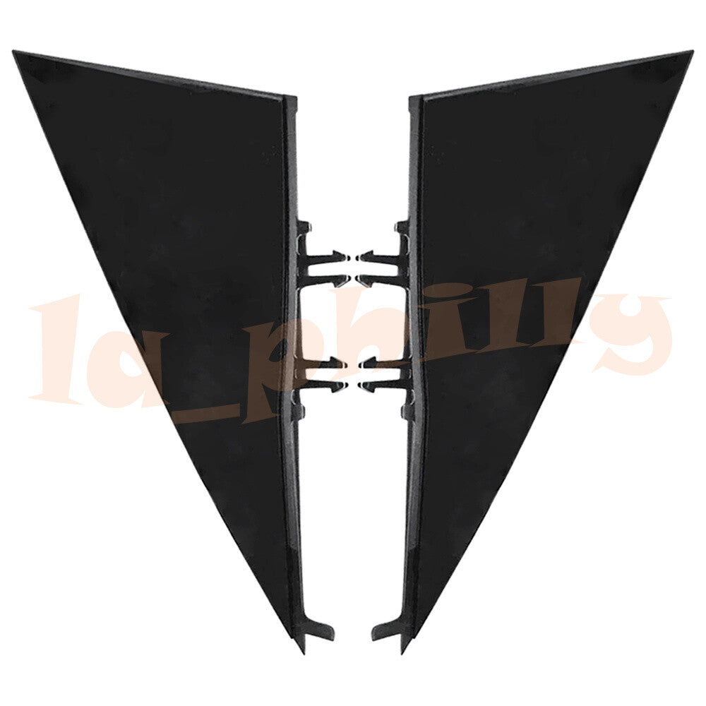2pcs Side Mirror Fender Corner Cover Trim Left Right for Tesla for Model 3 2017-23