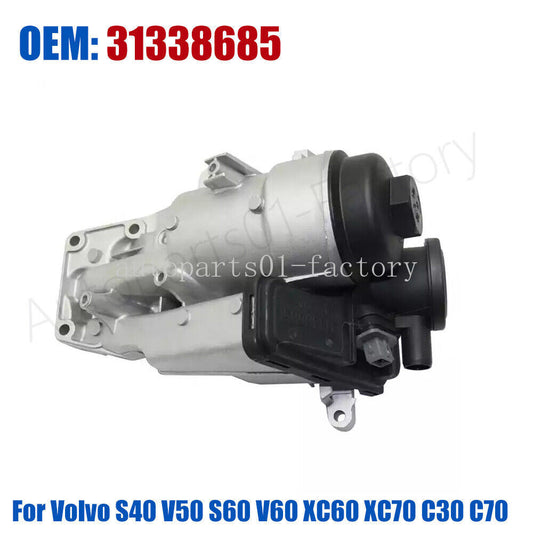 31338685 Oil Filter Housing for 04-16 for Volvo S40 V50 S60 V60 XC60 XC70 C30 C70
