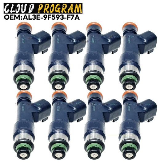 8-piece fuel injector kit AL3E-9F593-F7A suitable for Ford F150 F-250 F-350 Super Duty 11-16