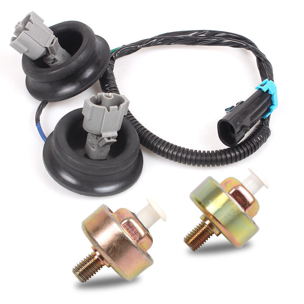 Knock Sensor w/Harness for 1500 2500 for Cadillac for Hummer H2 4.8L 5.3L 6.0L