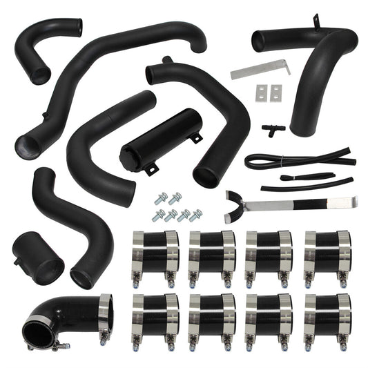 Intercooler Piping Kit Black for Subaru Impreza WRX STi 02-07 EJ20 EJ25 2.0/2.5L