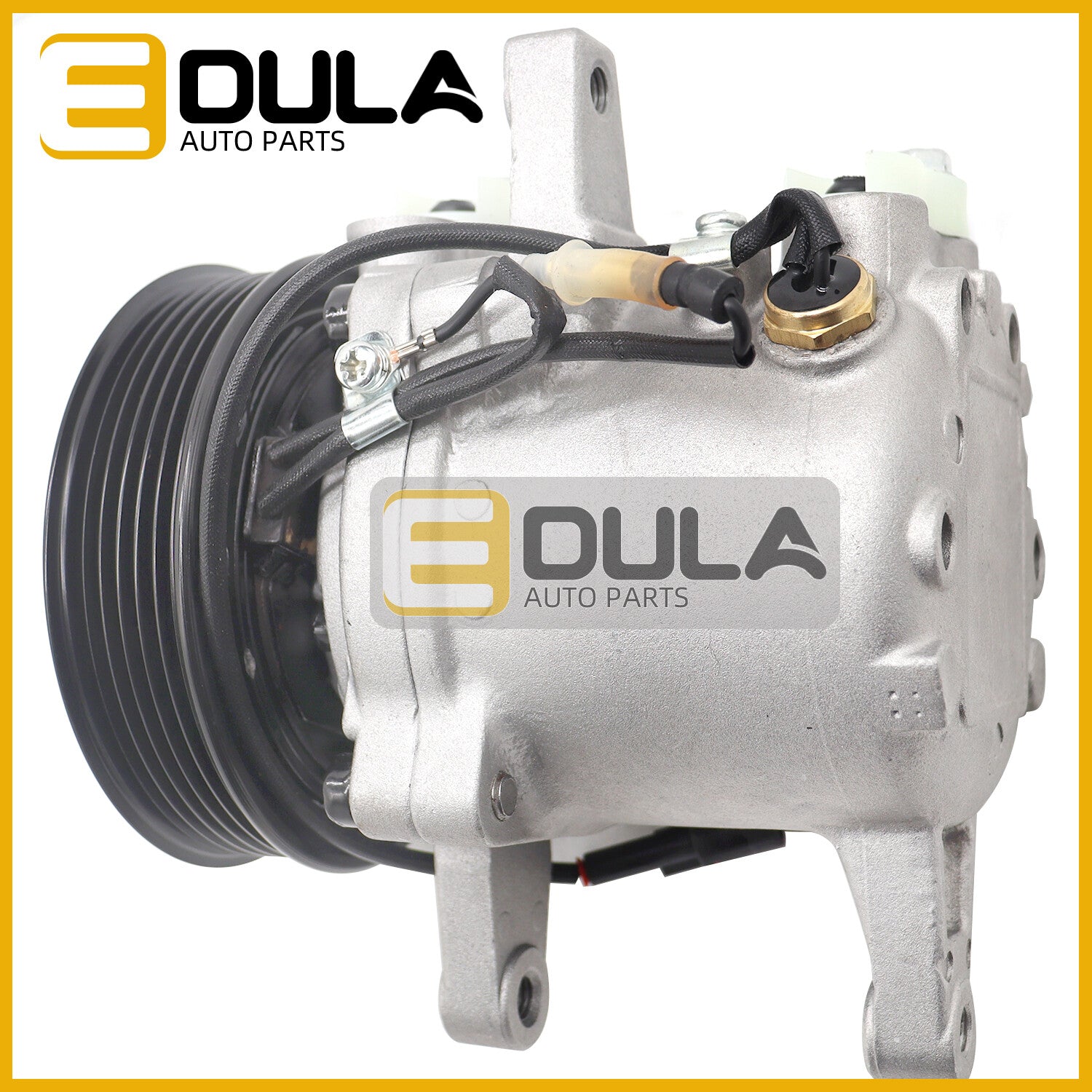 SV07E AC compressor 6PK, suitable for Kubota M126 and M135 tractors 4472803080 4472803050