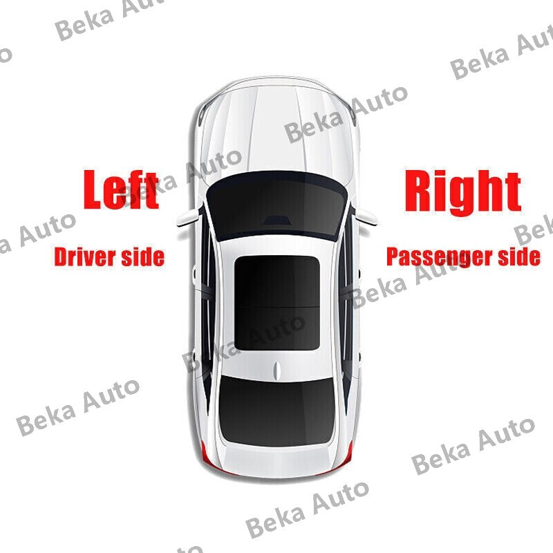 1-piece set suitable for Mercedes-Benz METRIS 2016-2019 left taillight housing without bulb.
