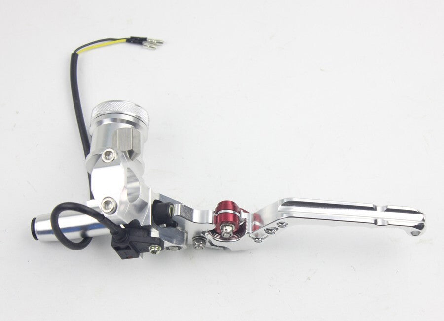 Adelin CNC PX-2 Brake Hydraulic Lever Master Ruckus Zoomer Motorcycle 7/8 Silver