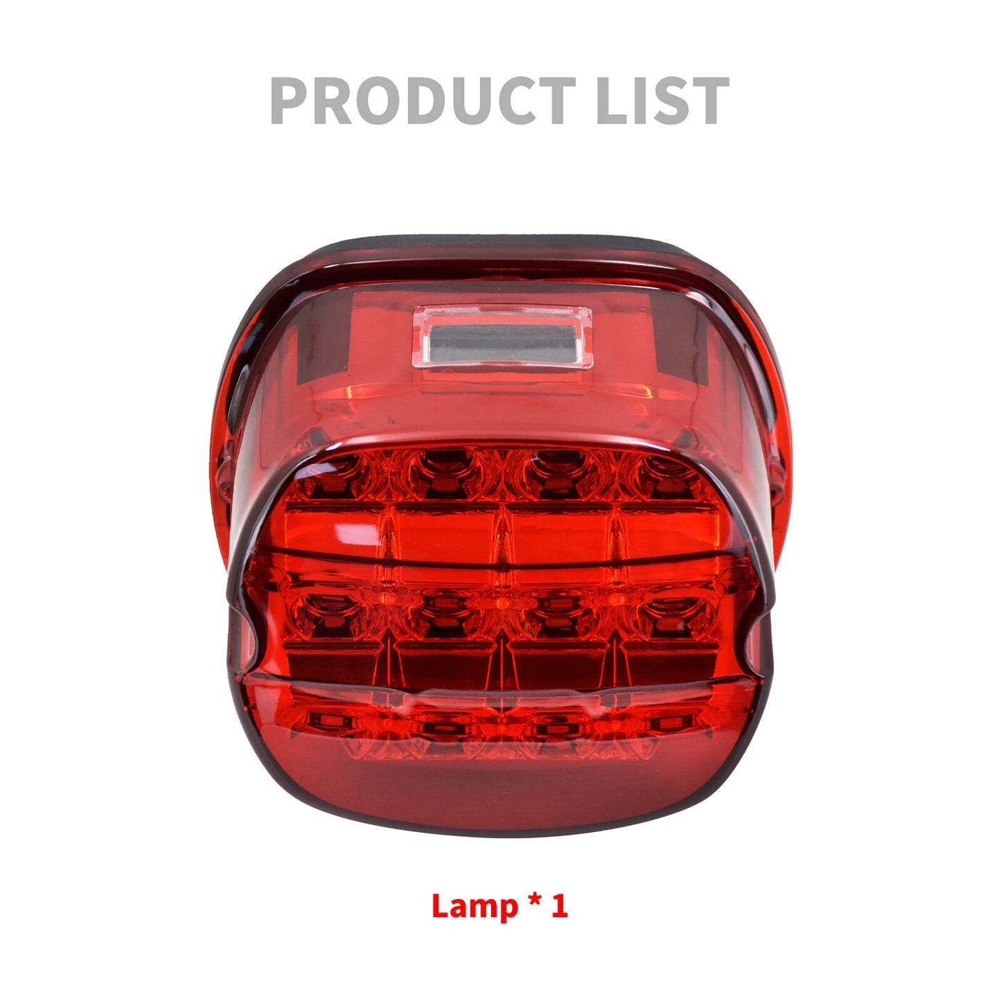 Red LED Running Brake Tail Light for Harley Touring Road King Electra Glide 99+