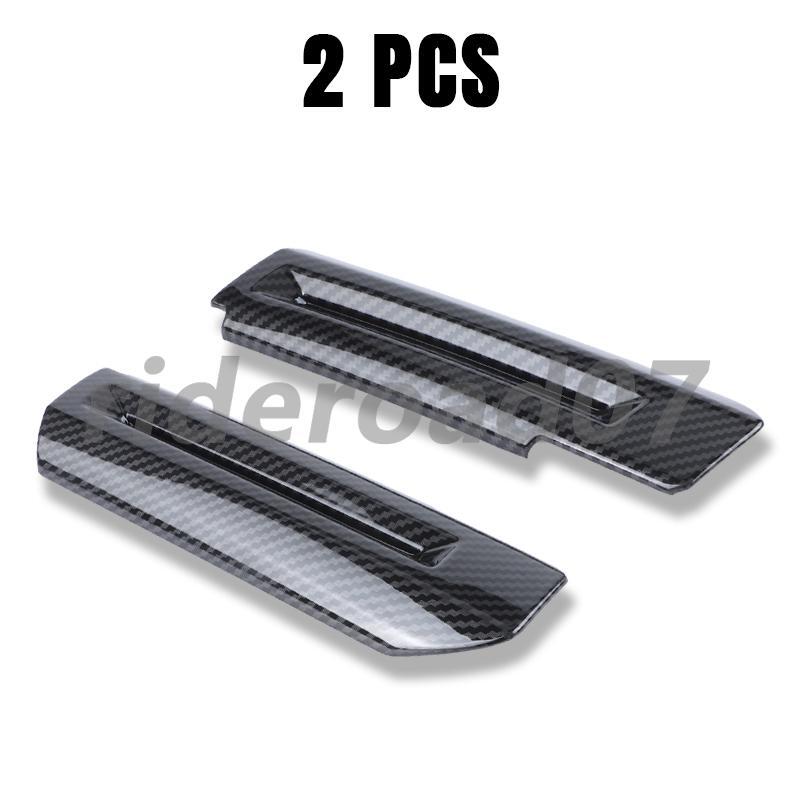 2pcs Interior Door Armrest Handle Cover Trim for Ford for Mustang 2015-2020