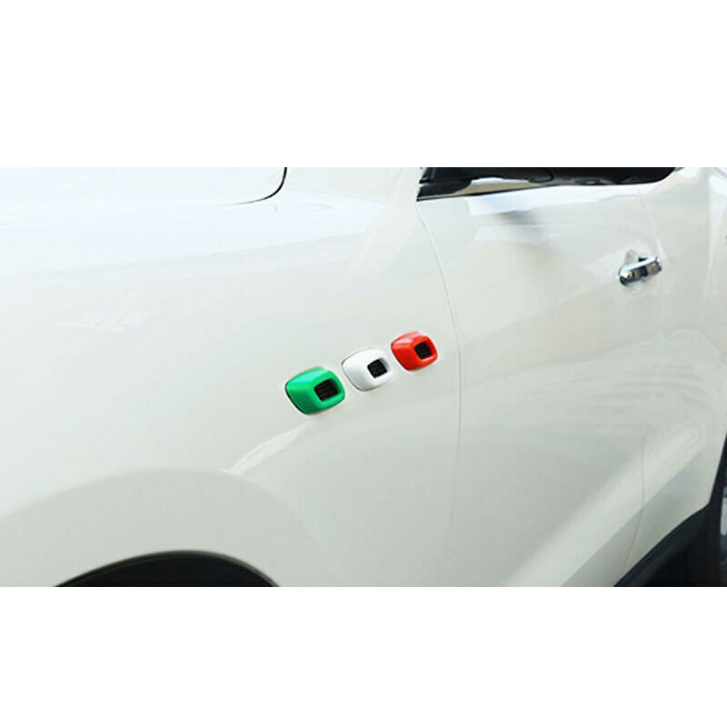 3-Colour Side Wing Air Vent Fender Cover Trims 6P for Maserati for Levante 2016-2021