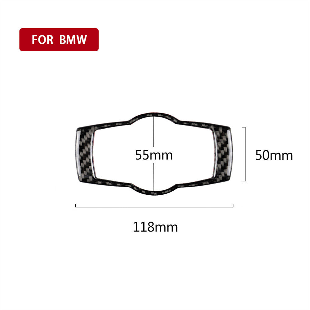 Carbon Fiber Interior Headlight Switch Trim for BMW 3 Series E90 E92 E93 2005-12