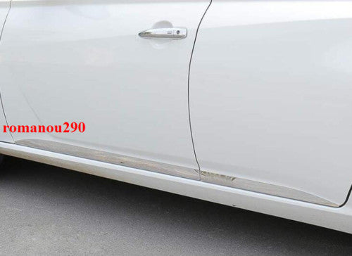 for Nissan Altima/Teana 2019-24 Chrome Steel Side Door Body Guard Molding Strip