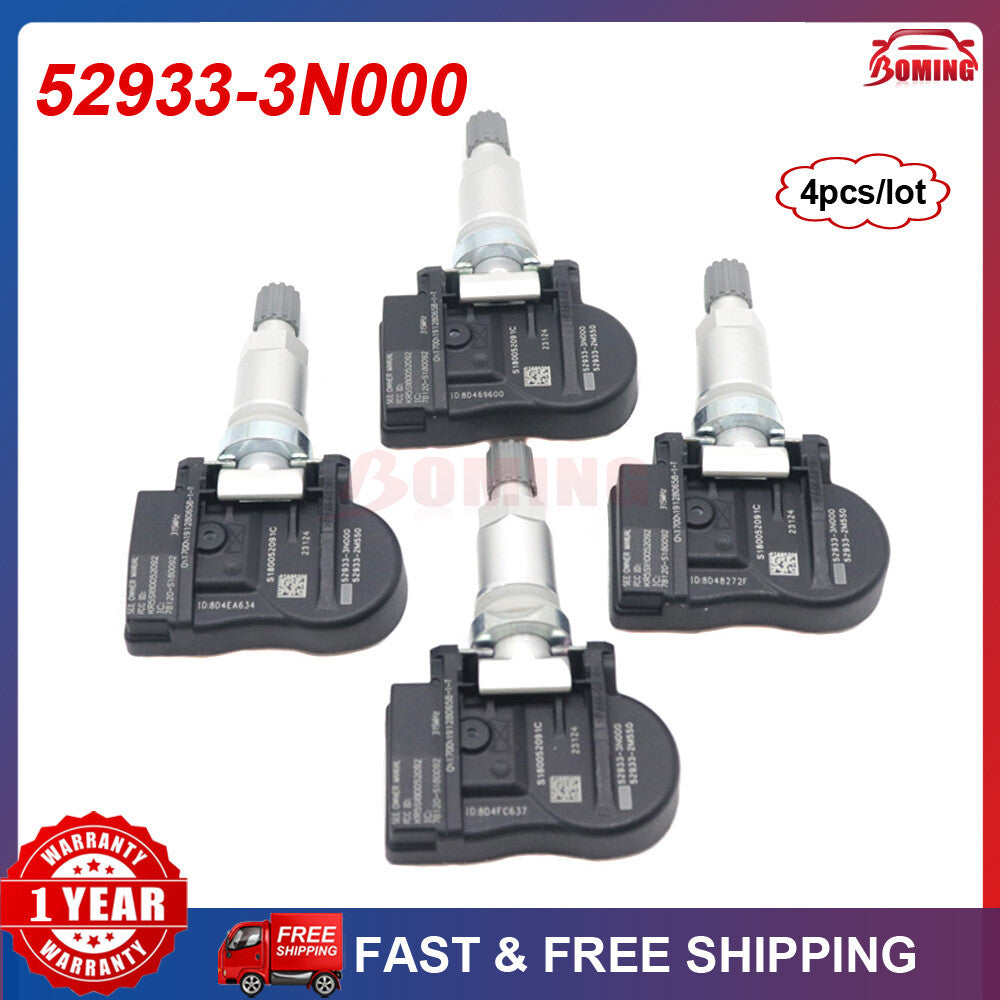 4PCS NEW TIRE PRESSURE SENSOR TPMS for Hyundai Accent Equus for Kia Sorento Optima