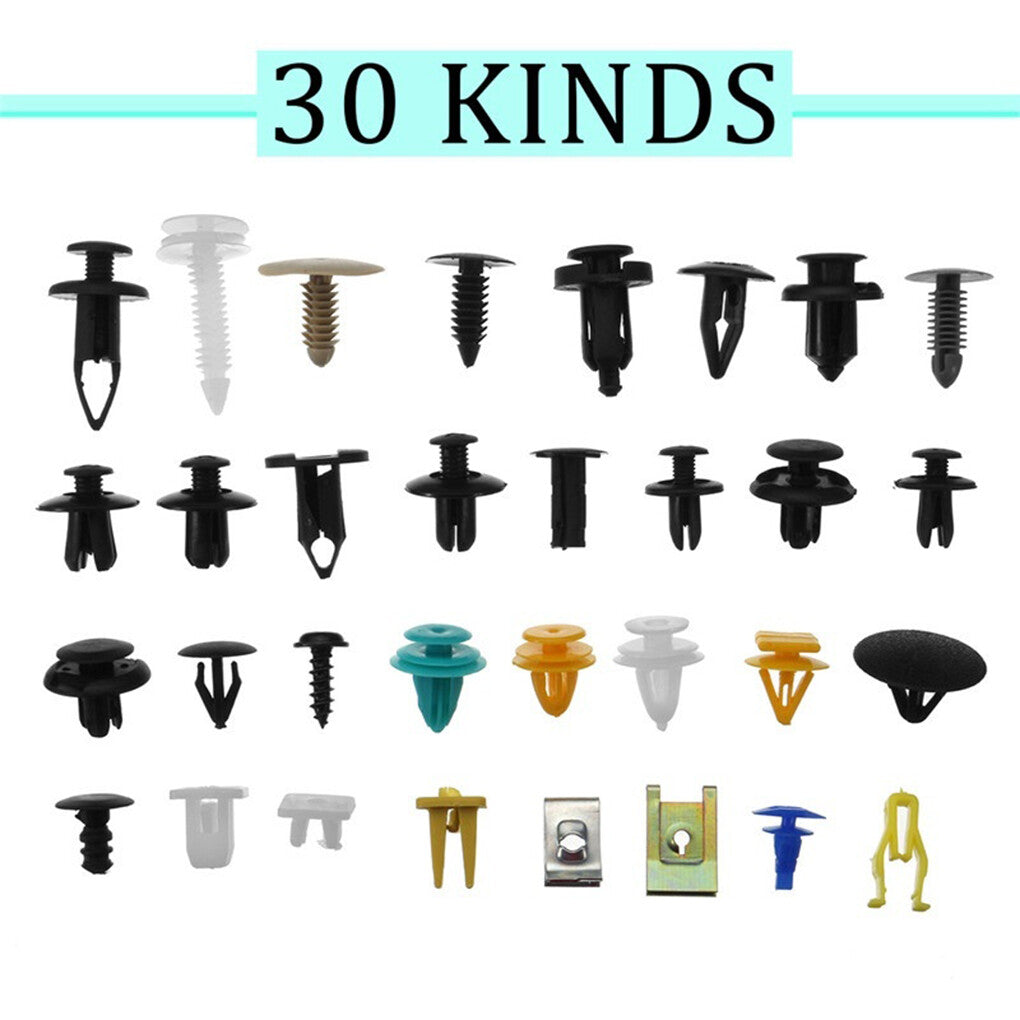 501-piece pack of car door panel trim mudguard retainer rivets sales clips