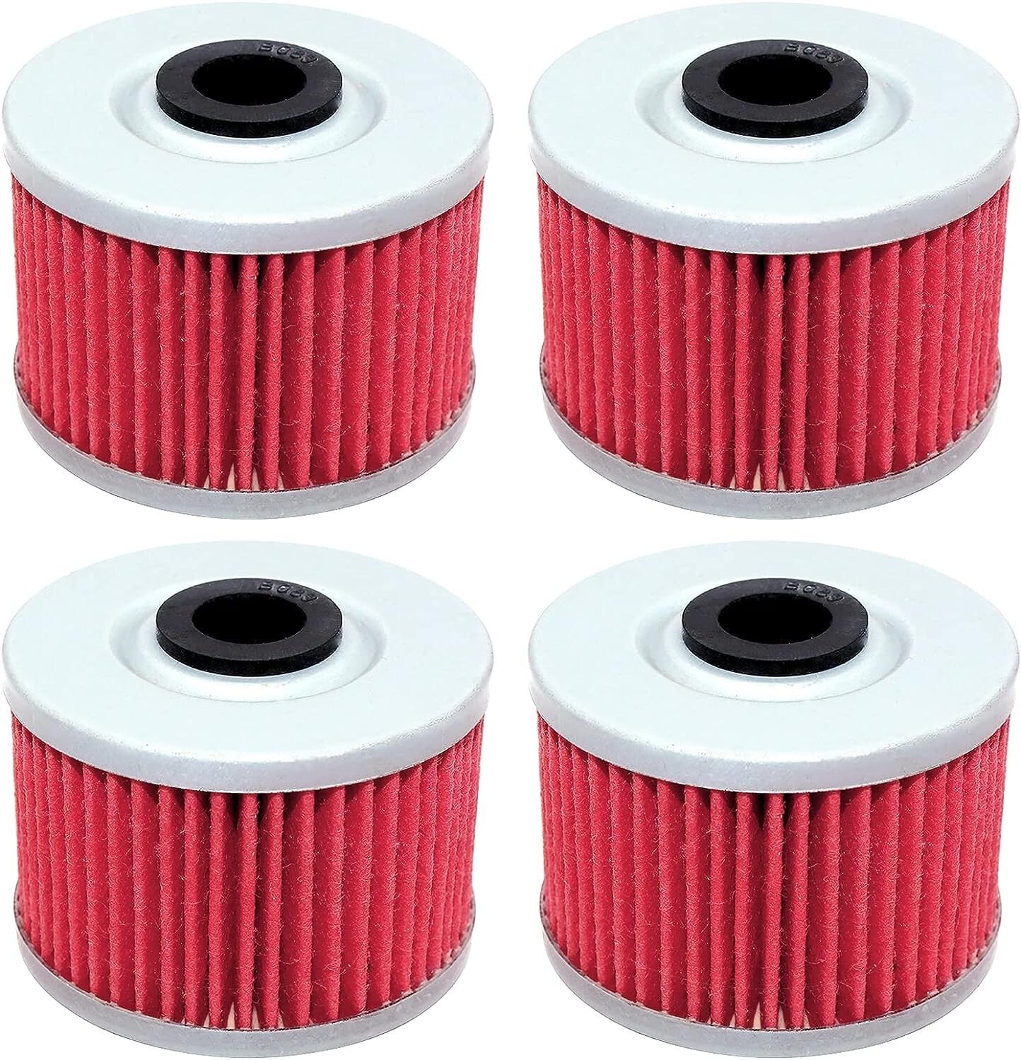4 Pack Motorcycle Oil Filter for Kawasaki KLX110 L KLX110L KLX 110L 2014-2016