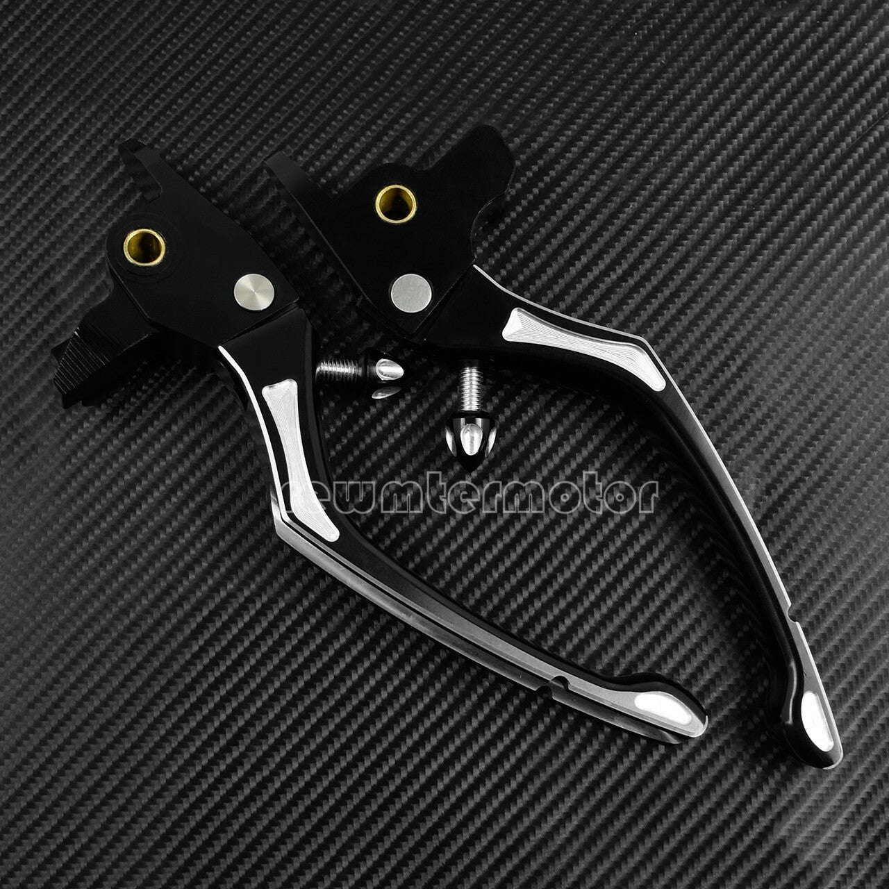 Brake Clutch Lever + 1 Electric Hand Grips Fit For Touring 2017-2019 Trike 19