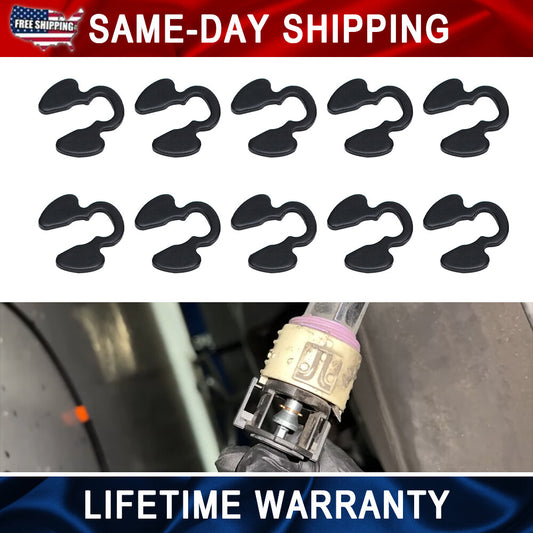 10pcs A/T Shift Cable Clips for Chevy Silverado for GMC for Sierra 4l80E 4l60E E-Clip