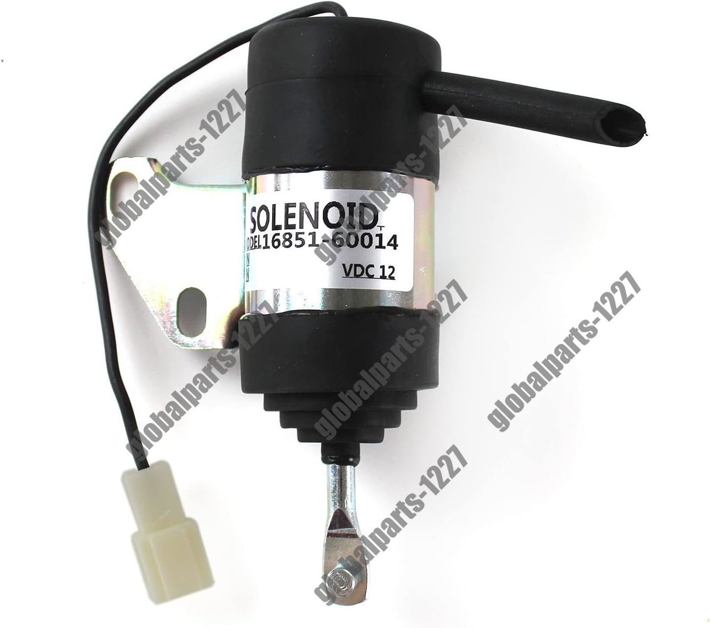 12V Fuel Stop Solenoid 6670776 for Kubota D722 D902 Bobcat 316 319 320 321 E08