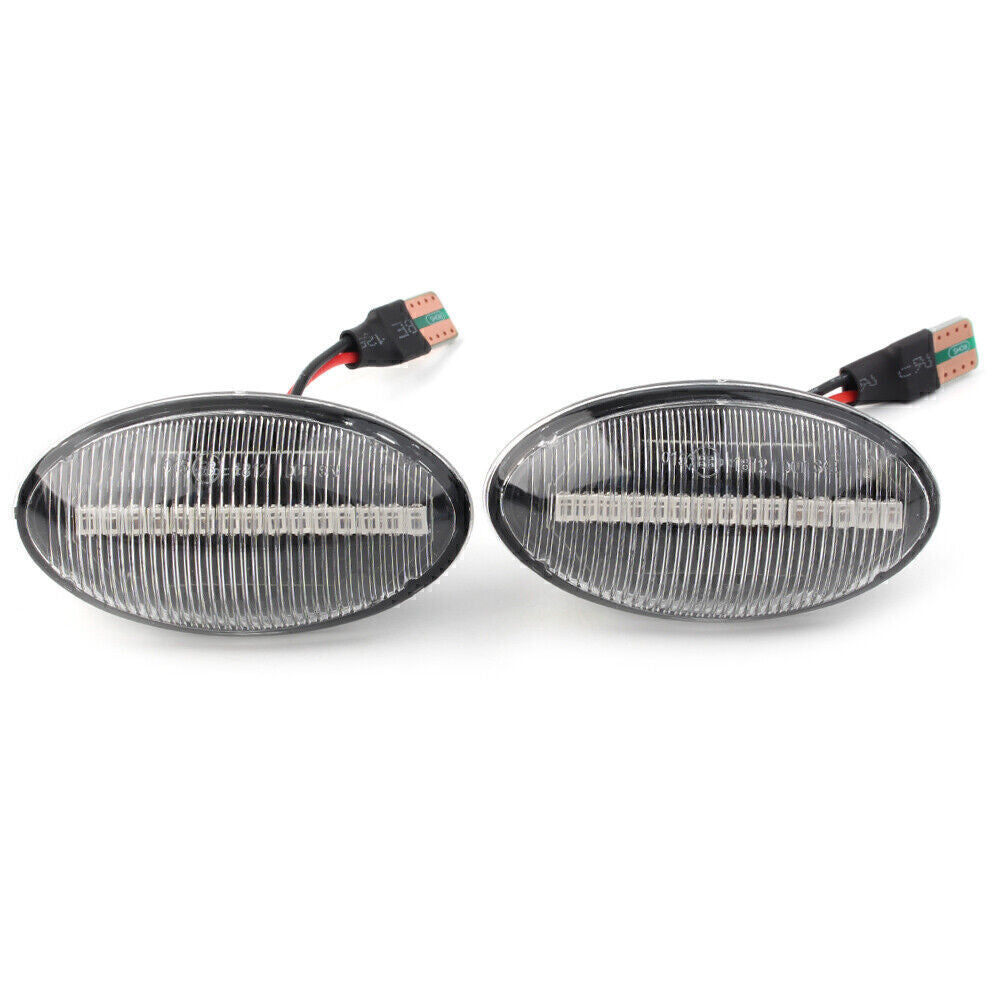 LED Sequential Dynamic Side Marker Turn Signal Light Fit for Mini Cooper R50 R52 R53