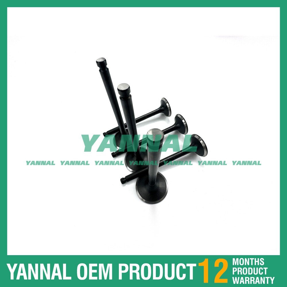 D750 Intake and Exhaust Valve Kit for Kubota B7001, B7100HSD, and B5200 Tractors