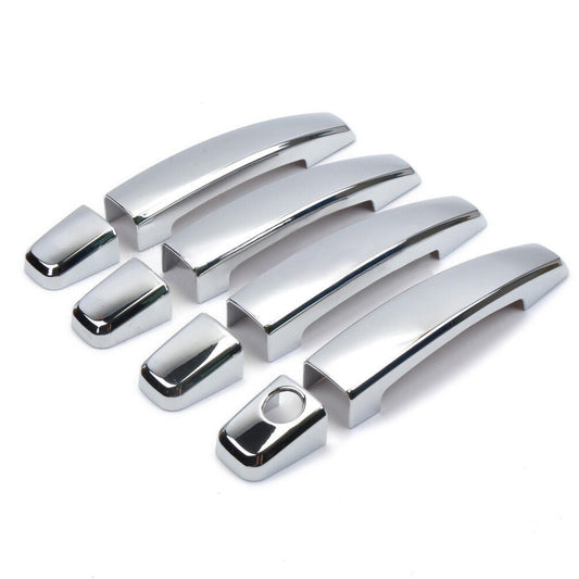8Pcs Door Handle Cover for Chevy Malibu/ for Cruze /Captiva/Aveo/Trax ABS Chrome Trim