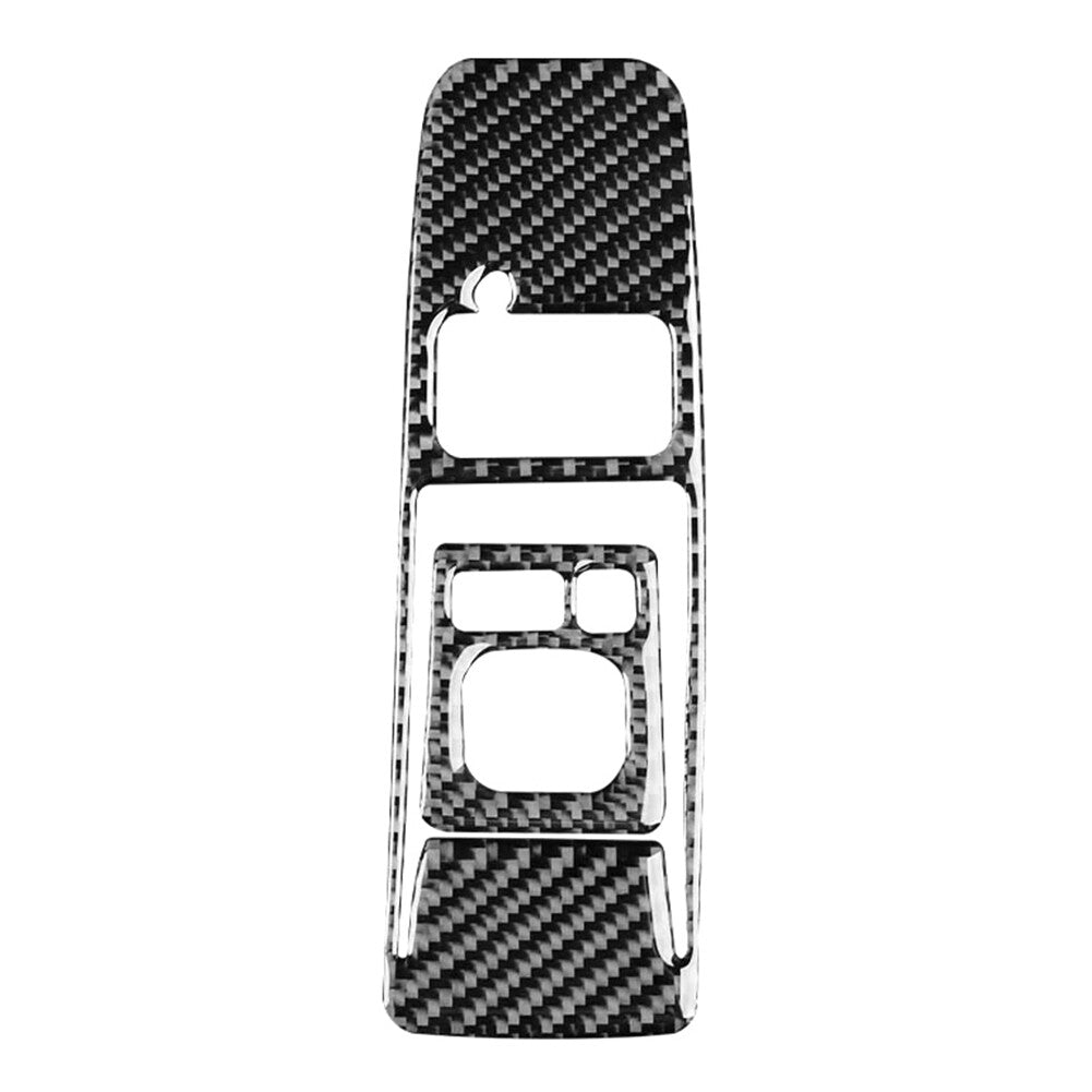 Carbon Fiber Headlight Control Panel Cover Trim for Subaru Forester 2009-2013 09