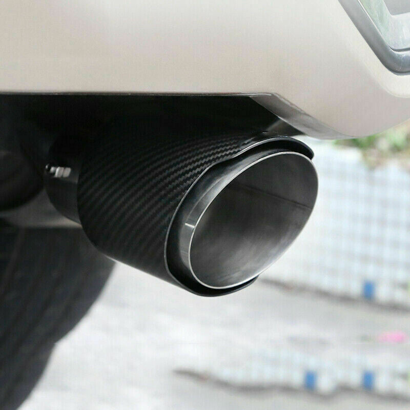 for Toyota Highlander 20-23 Carbon fiber Exhaust Muffler Tail Pipe Tip Tailpipe