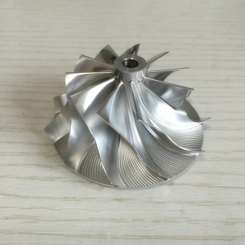 GT15-25 41.52/56.02 mm 11+0 Blade Performance Billet Turbine Compressor Wheel