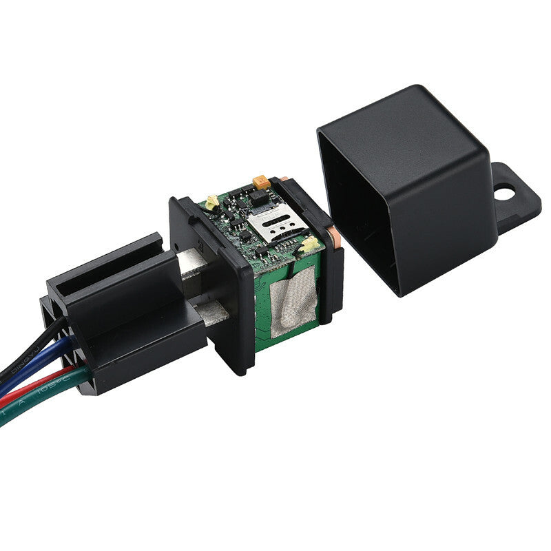 Relay GPS Tracker Device Car Shock Alarm Anti-theft Cut Off Oil Locator System