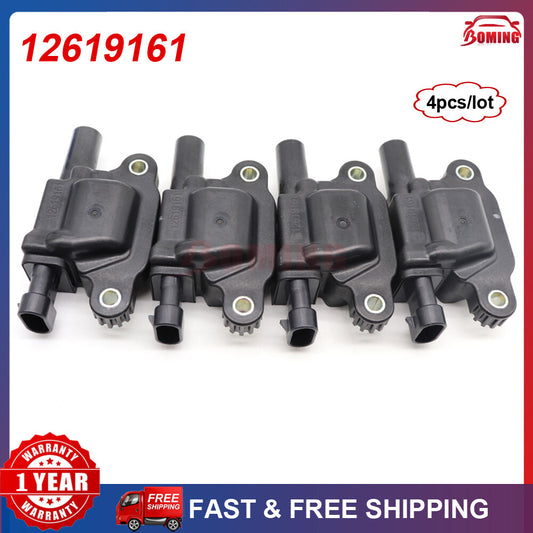 4-piece ignition coil kit for GimChill for Chevrolet for Sierra Silverado 1500 for Corvette 12619161