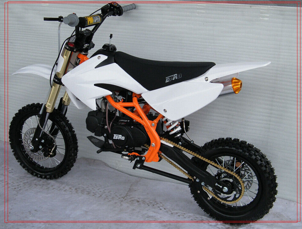 White Plastics Fender Kit for Honda CRF70 Dirt Bike Atomik 125cc 140cc 150cc 160