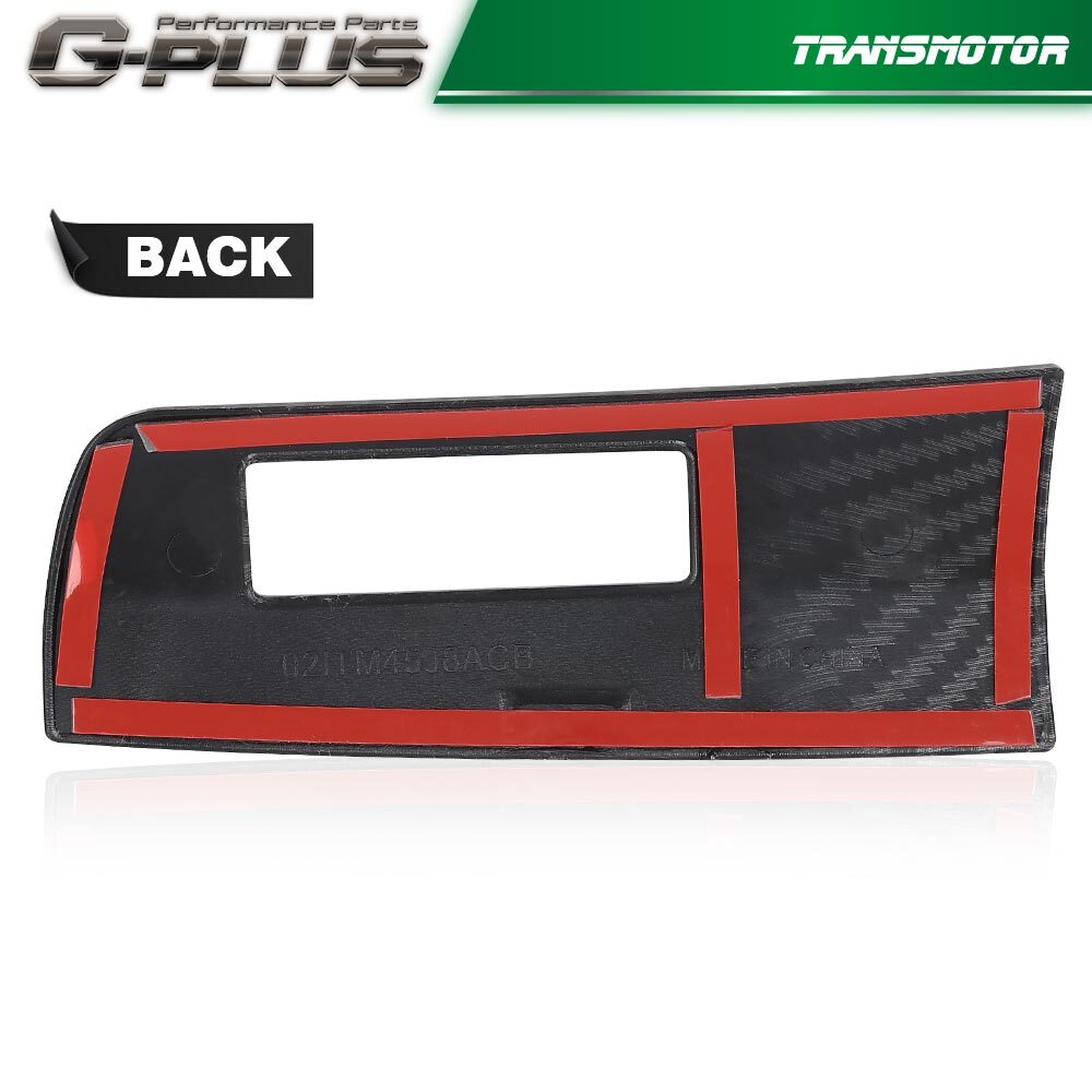 Carbon fiber head-up display panel protective case suitable for 2020-2023 for Chevrolet for Corvette C8