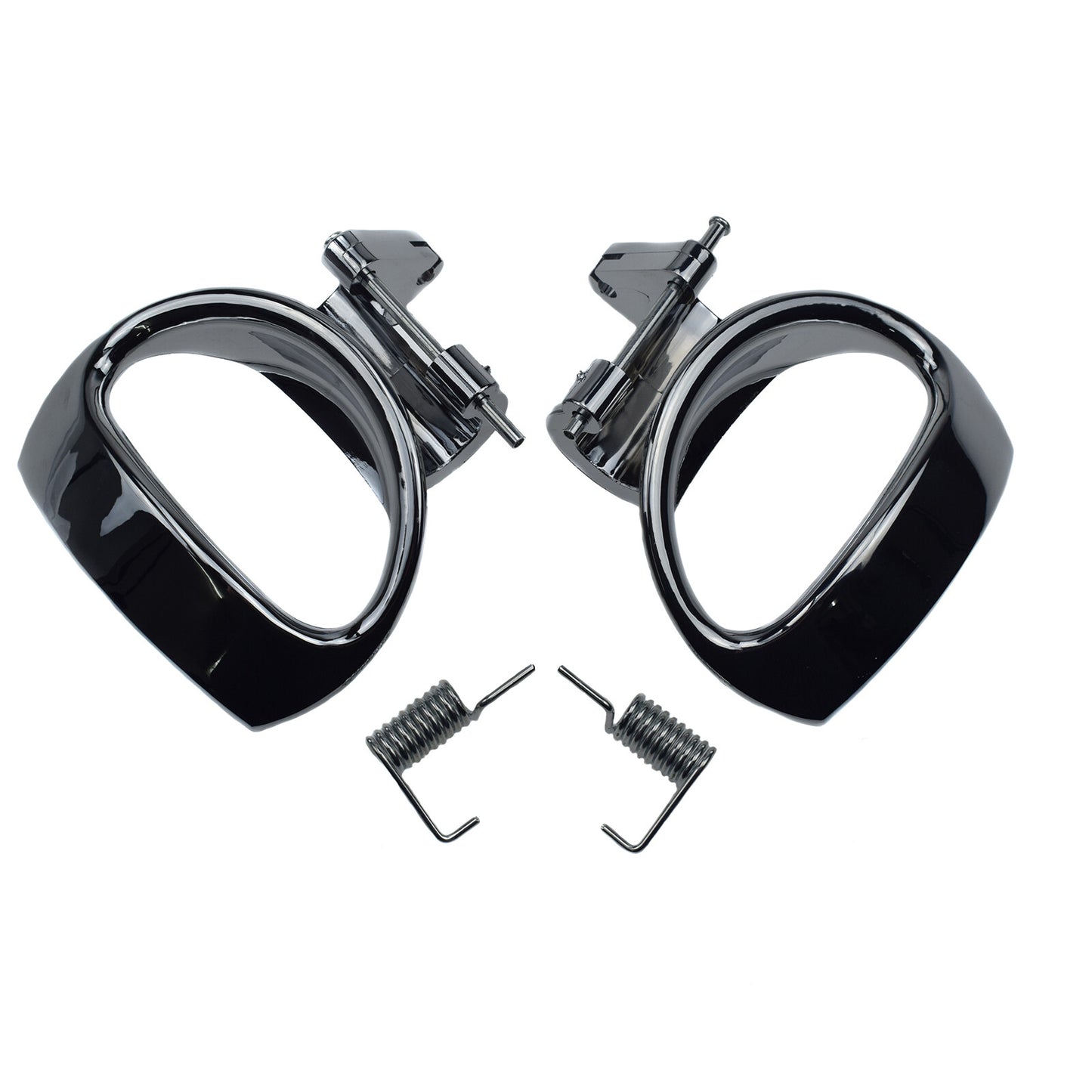 A pair Door Handles Front Rear Left Right Interior Chrome for Chevy HHR 2006-11