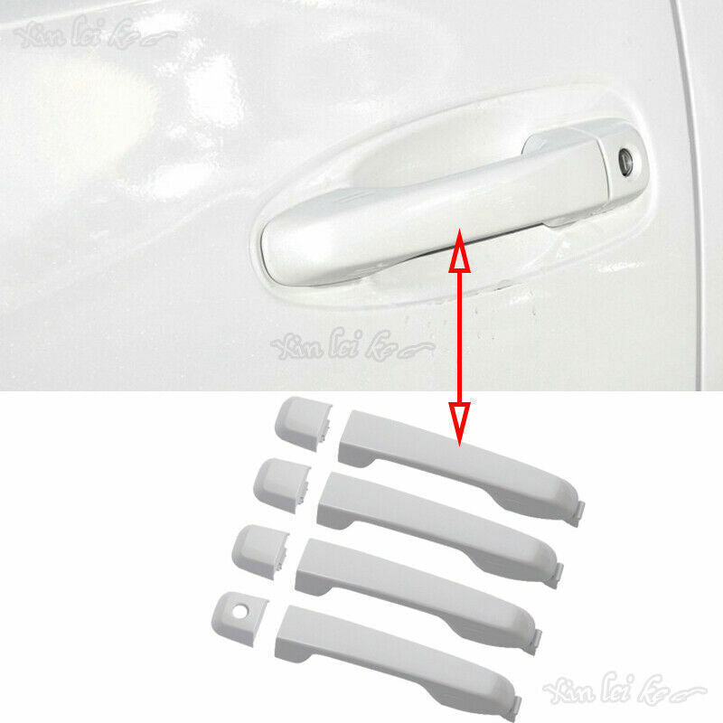 for Toyota Prado FJ/LC150 2010-20 Pearl White Outside Door Handle Repair Kit 8x