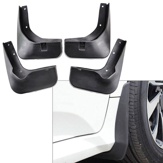 4PCS Mud Flaps Front Rear Splash Guards for VW for Volkswagen for Passat 2012-2015 Black