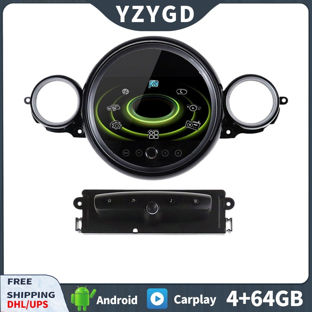 for BMW for Mini Cooper R56 R60 2007-2014 Android Car Radio 2Din Receiver 64G Stereo