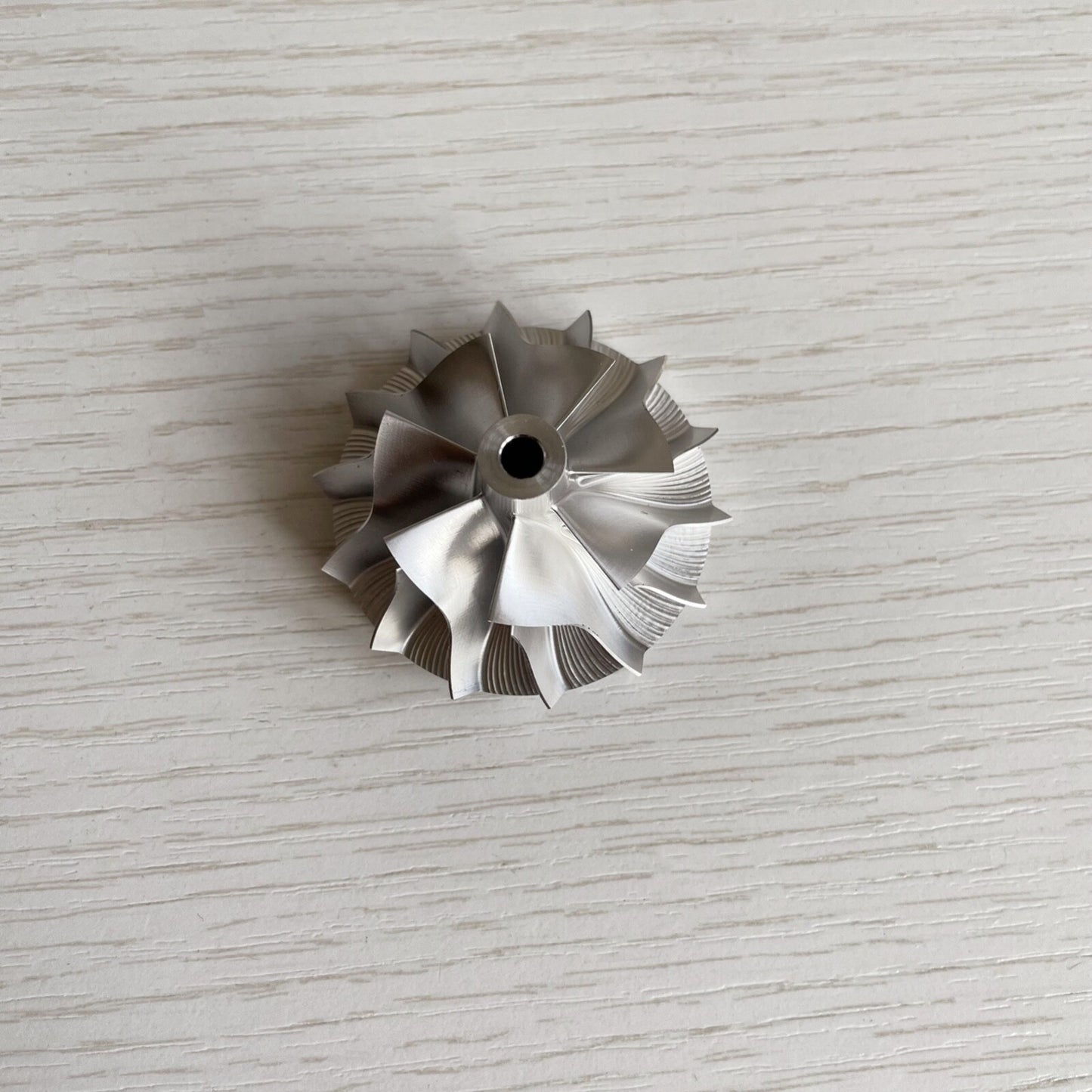 KP39 31.00/43.00mm 7+7 blades high performance billet compressor wheel