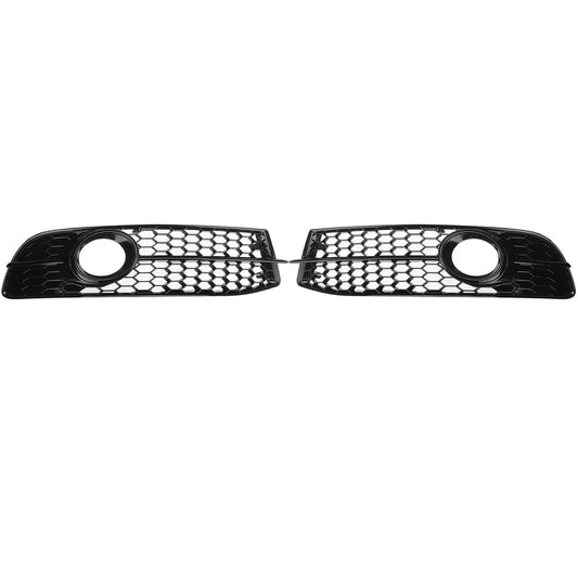2x Front Bumper Grille Fog Light Lamp Cover Trim Cap for Audi A6 C6 S-line