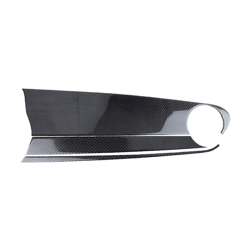 Carbon Fiber Copilot Dashboard Panel Cover Trim Fit for Chevrolet Camaro 2016-20 19