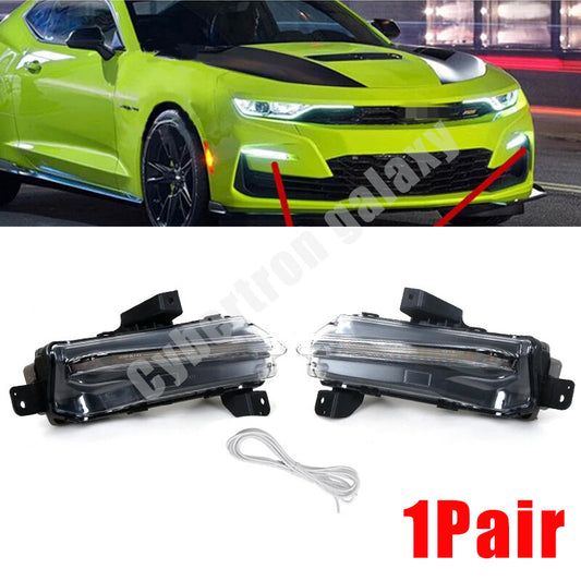 1pair LED DRL Daytime Running Light for Chevrolet Camaro 2019 2020 2021