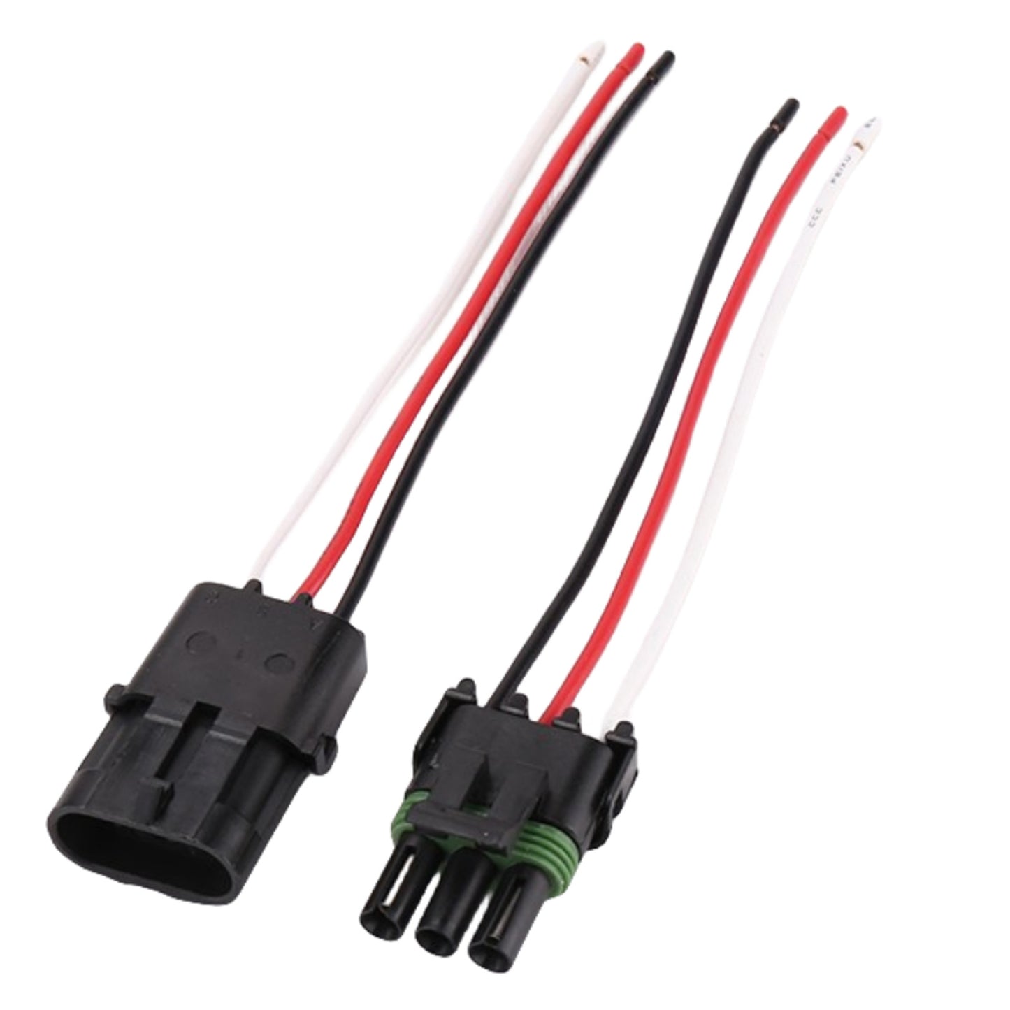 Female Male Assembled Connector Adapter Plug Waterproof Components For 16-14AWG