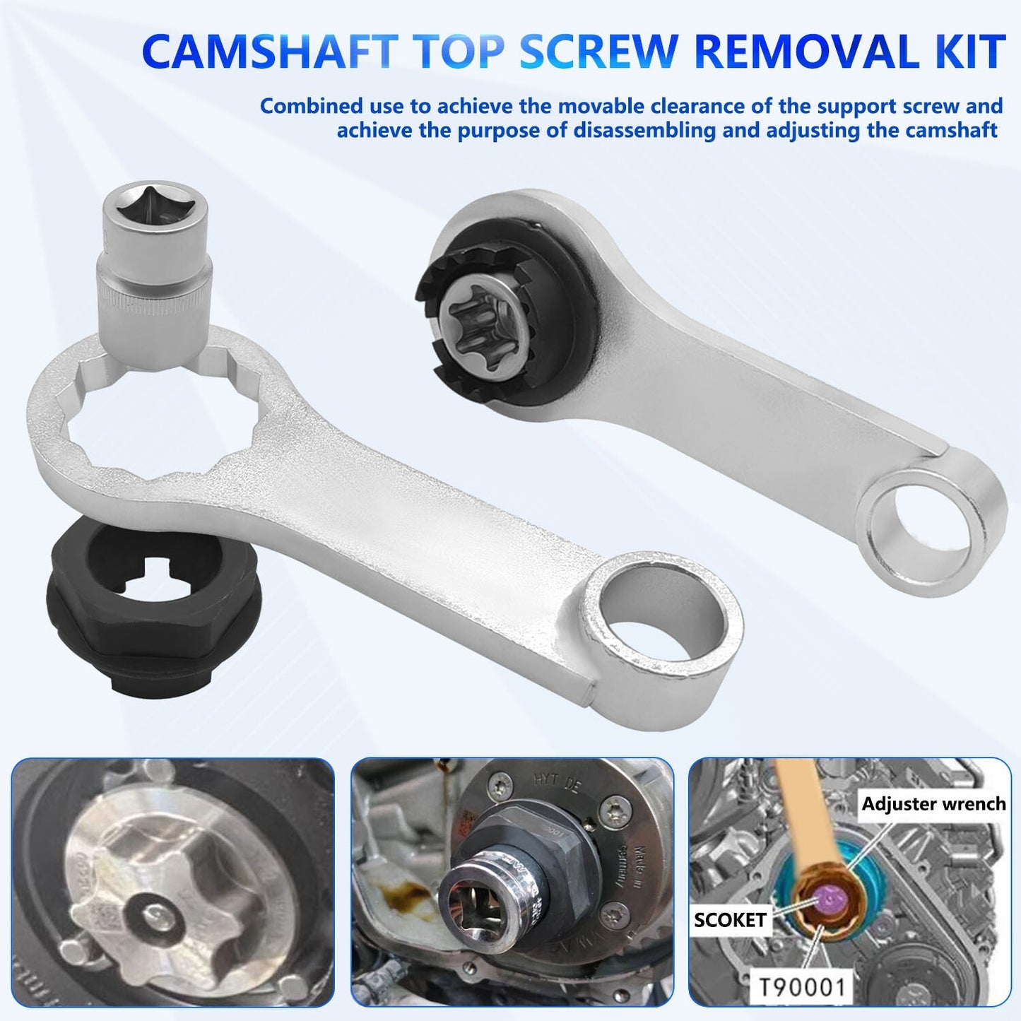 Engine Camshaft Timing Tool for Audi for Porsche 3.0T 2.9T Hybrid Version CXT EA839