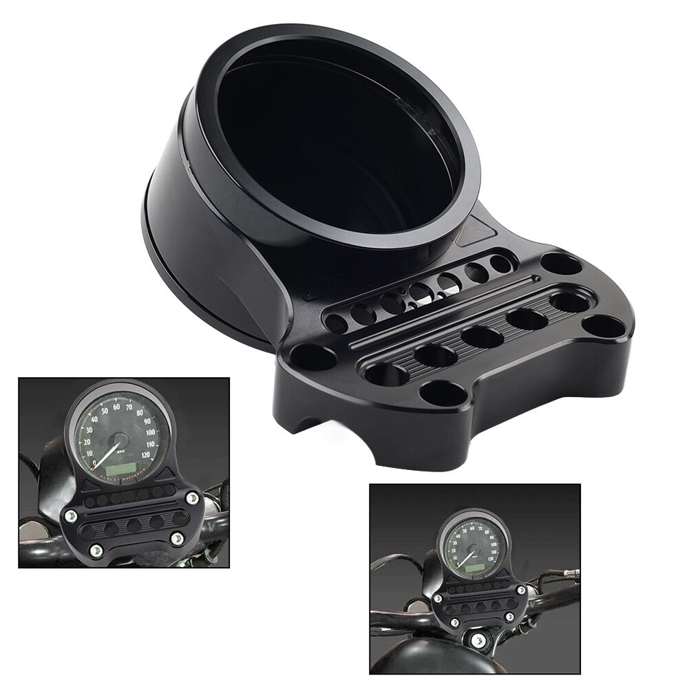 Speedometer Bracket Relocation Indicator Clamp for Harley Sportster XL1200 XL883