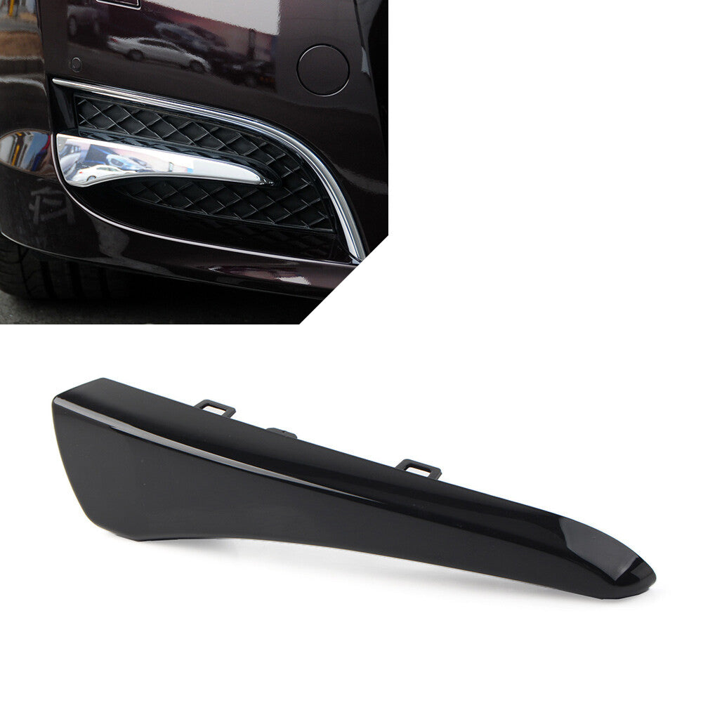 Front Right Bumper Side Grille Black Insert Cover Trim for Jaguar XF 2012-2015
