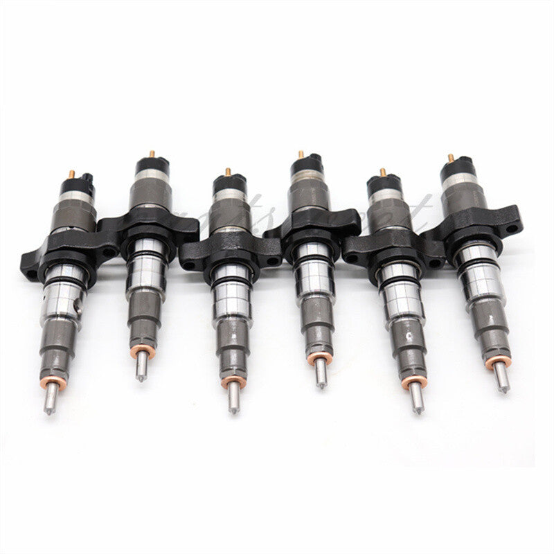 6pcs Diesel Fuel Injectors Fit For 5.9L 2004.5-2007 Tubes for Dodge for Ram