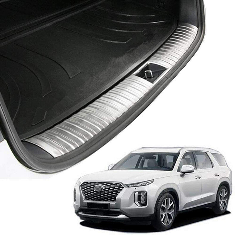 for Hyundai Palisade 2020-2023 Rear Bumper Sill Moulding Trims Protector Plate