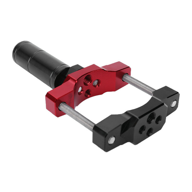 1x Motorcycle Extension Bar Light Holder Bracket Clamp Front Fork Holder Rod