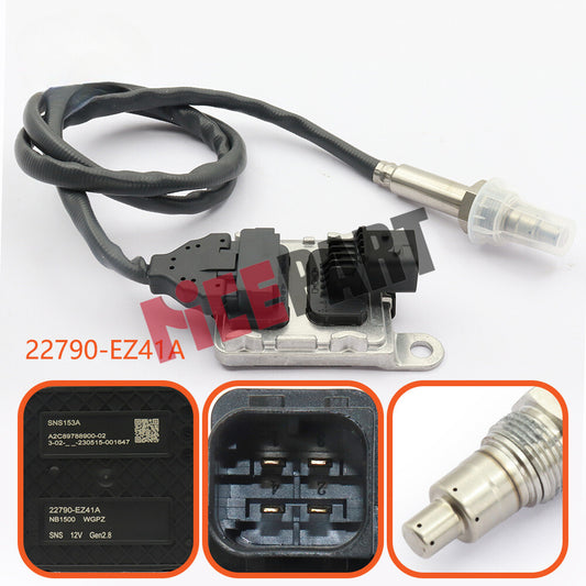 The all-new 22790-EZ41A rear nitrous oxide sensor is compatible with 16-19 Titan XD 5.0L V8 engines.