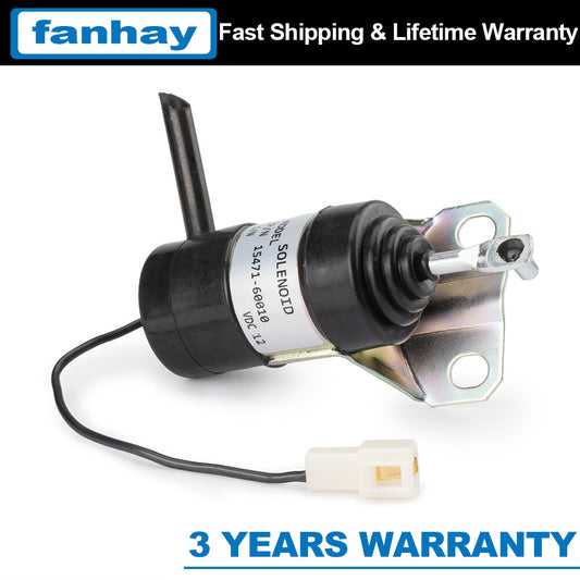1X Shut Down Solenoid 3923680 3928160 3930233 for 6BT 5.9L 6CT 8.3L