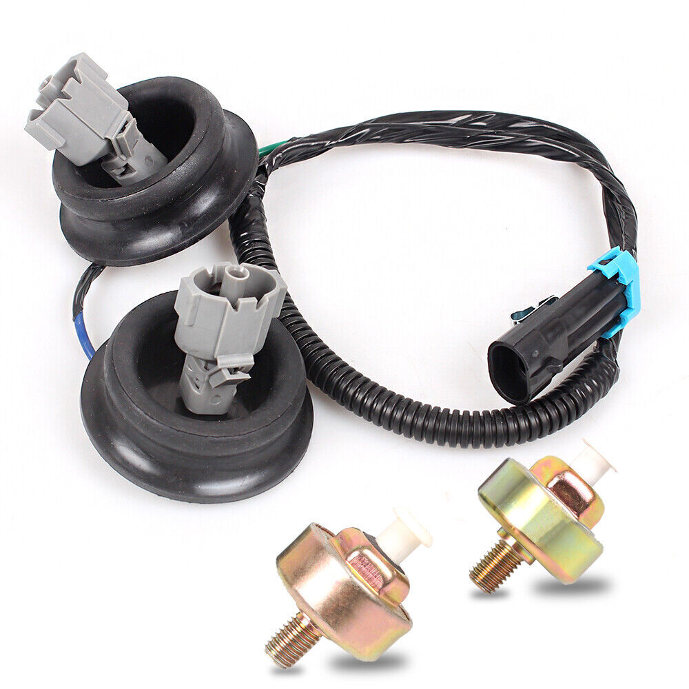 Knock Sensor w/Harness for 1500 2500 for Cadillac for Hummer H2 4.8L 5.3L 6.0L