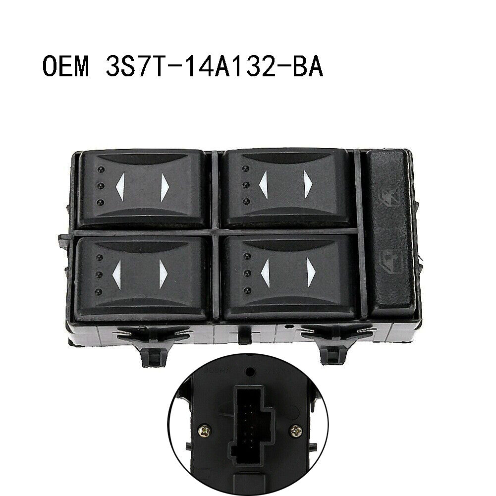 for Ford Mondeo 3 MK3 B4Y 2000-2007 1 Power Master Window Switch 3S7T-14A132-BA