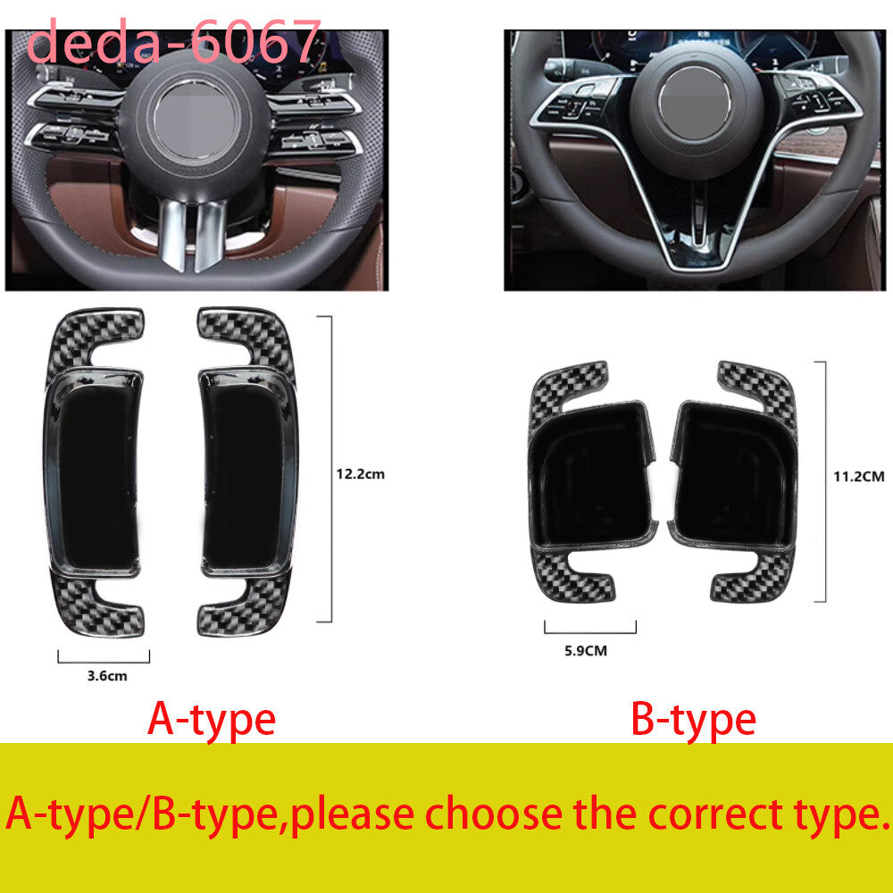for Benz C/E/S GLC GLS Class 22+ Steering Wheel Paddle Shifter ABS/Forged Carbon