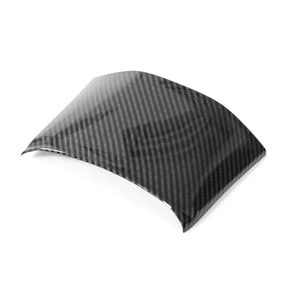1x Carbon Fiber Central Console Gear Box Cover Trim for Honda CR-V CRV 2017-2019